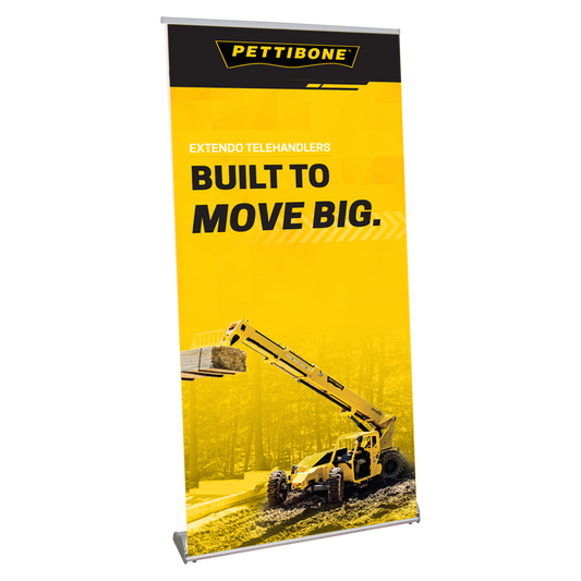 Extendo Large Pull-Up Orient 850 Vinyl Retractable Banner Stand