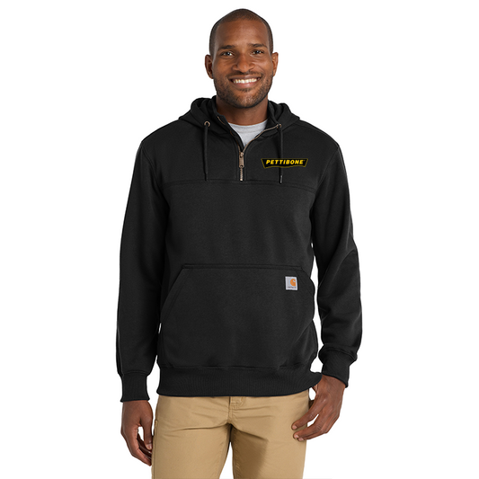 Carhartt Rain Defender Paxton Heavyweight Hooded Zip Mock Sweatshirt