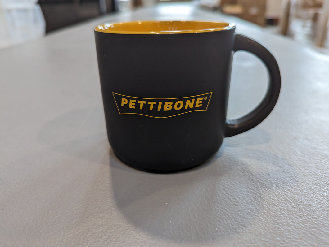 Black/Yellow Pettibone Ceramic Mug